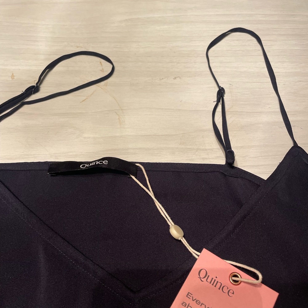 Quince Black Camisole Top - Picture 6 of 9